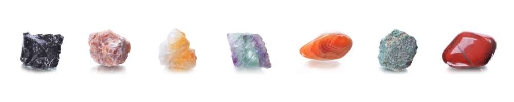 Crystals and their main associated chakras A to Z